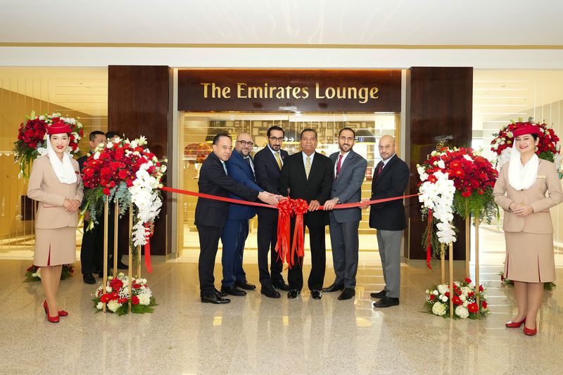 Emirates inaugura seu segundo maior lounge em Bangkok