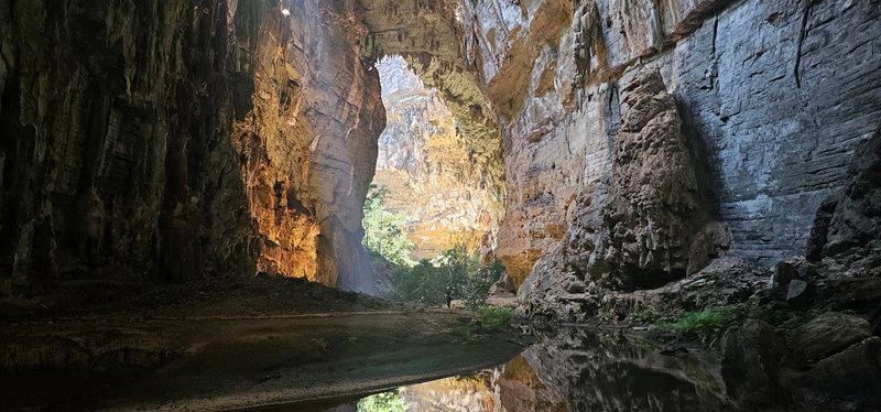 Realidade virtual leva visitantes a uma viagem imersiva pelo Parque Nacional Cavernas do Peruaçu