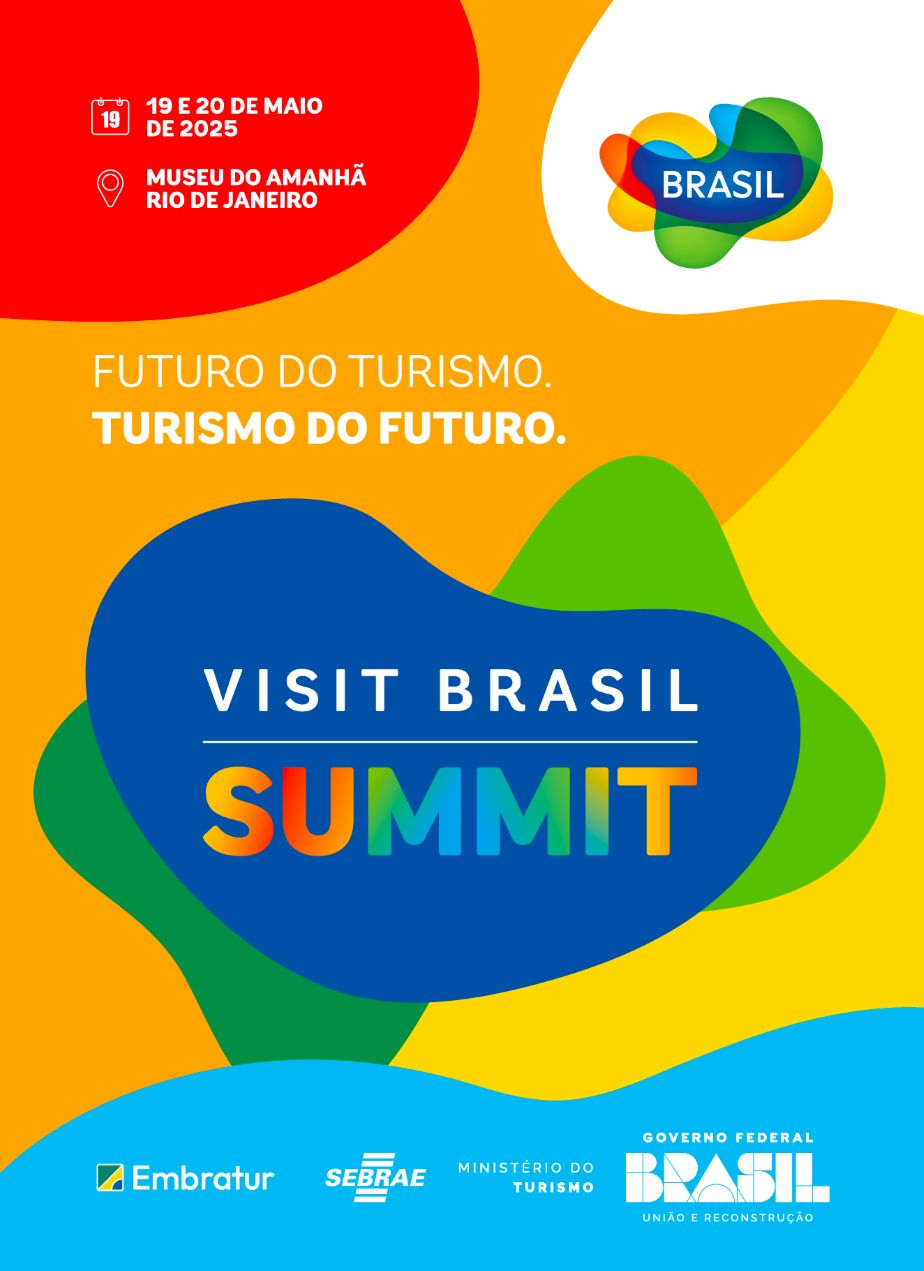 “Futuro do Turismo” será tema central do Visit Brasil Summit, que terá palestrantes internacionais