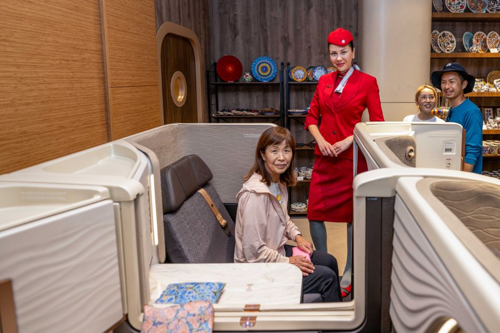 Turkish Airlines apresenta Crystal Business Class Suite para região Ásia-Pacífico