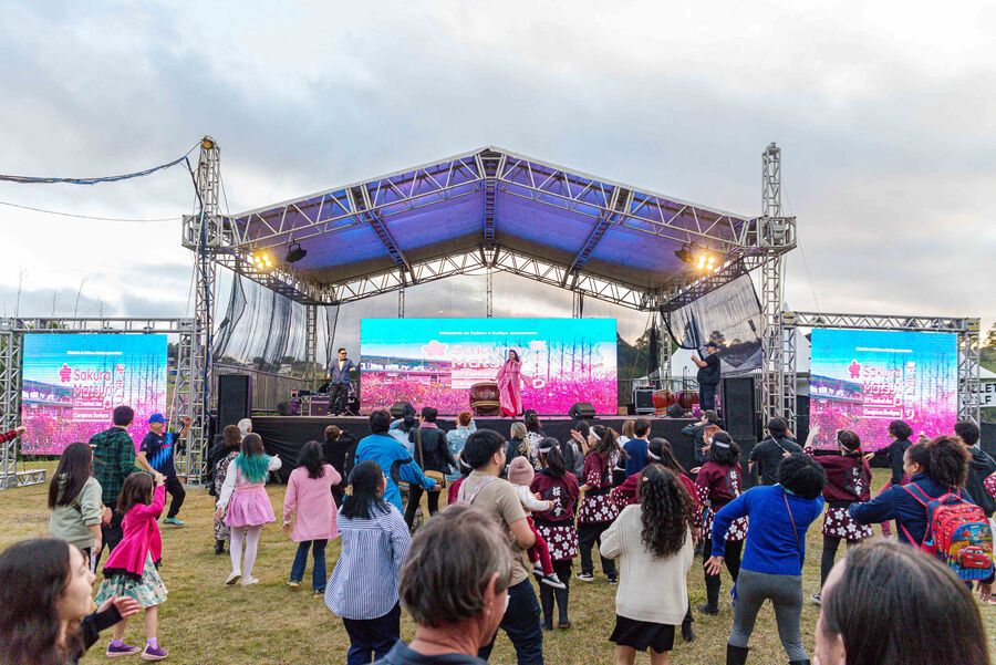 Ministério da Cultura e Bunkyo realizam o 28º Festival das Cerejeiras Bunkyos em São Roque/SP