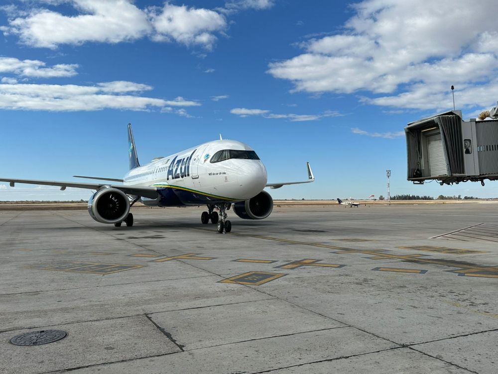 Azul inicia rota inédita entre Campinas e Mendoza, na Argentina, para temporada de inverno 