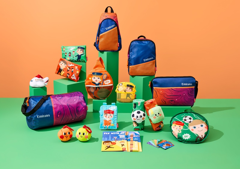 Emirates lança nova linha de brinquedos e bolsas infantis a bordo em todo o mundo