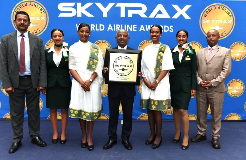 Ethiopian Airlines é destaque no SKYTRAX 2025 vencendo quatro prêmios, incluindo melhor companhia aérea da África pelo 8º ano consecutivo 