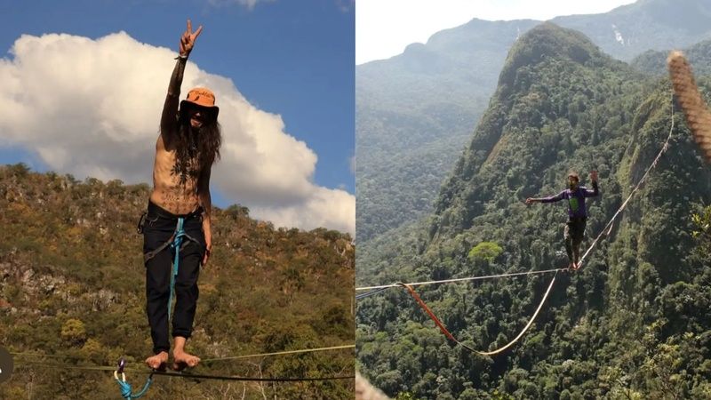 Nota de esclarecimento: esportista que morreu durante prática de highline na Chapada dos Veadeiros não era turista