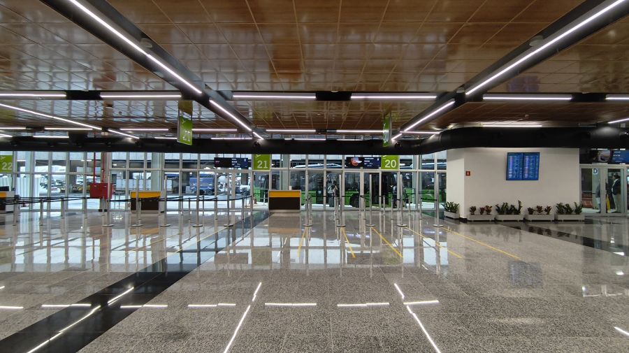 Aeroporto de Congonhas inaugura ampliação da sala de embarque remoto