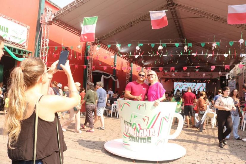 Parque Valongo receberá a 2ª Festa Italiana de Santos nos dias 16 e 17 de agosto