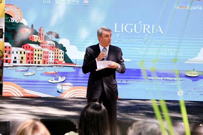 Embaixada da Itália leva a Ligúria ao Festival Na Praia e reforça laços culturais com o Brasil
