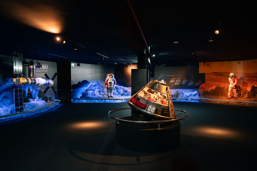 Exposição da NASA em Canela transmitirá ao vivo anúncio sobre preparação para missão lunar Artemis II