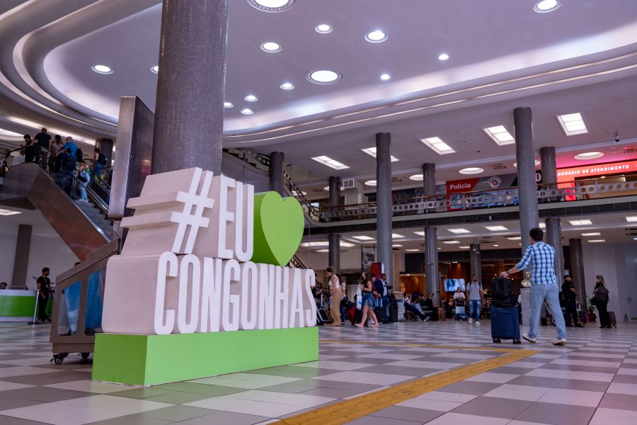 Congonhas comemora dois anos de gestão da Aena com diversificação e ampliação da oferta comercial e foco na experiência dos passageiros