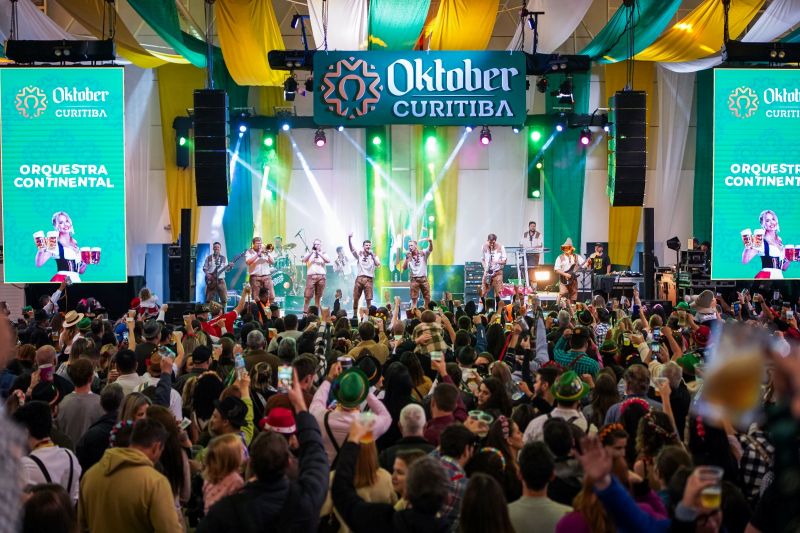 Com entrada gratuita até as 15h, Oktober Curitiba começa neste fim de semana no Parque Barigui 