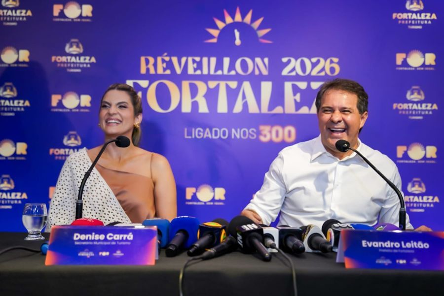 Prefeitura de Fortaleza anuncia Wesley Safadão, Seu Jorge, Luan Santana, Bruno e Marrone, Paralamas do Sucesso e mais atrações para o Réveillon 2026