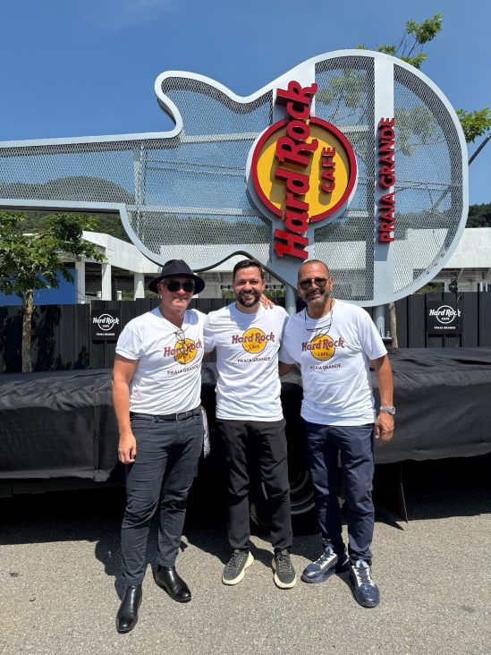 Hard Rock Cafe Praia Grande transforma a cidade em novo destino de entretenimento e experiência