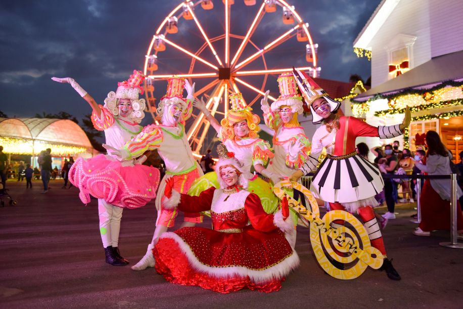 Contagem Regressiva para a Villa de Natal São Paulo no Parque Villa-Lobos