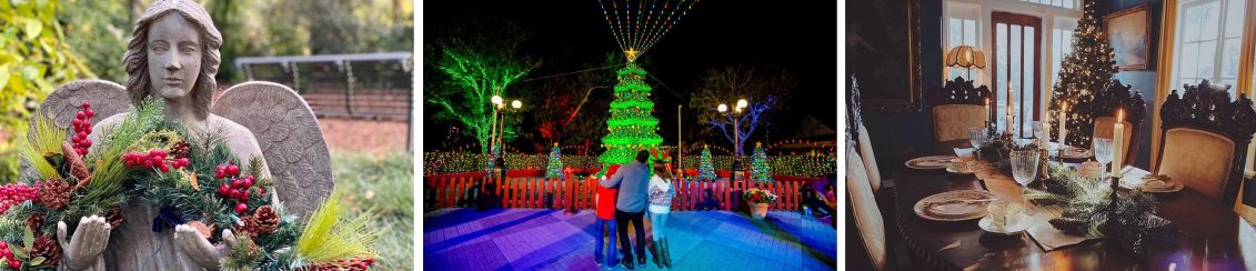 Magia natalina ilumina a Flórida Central