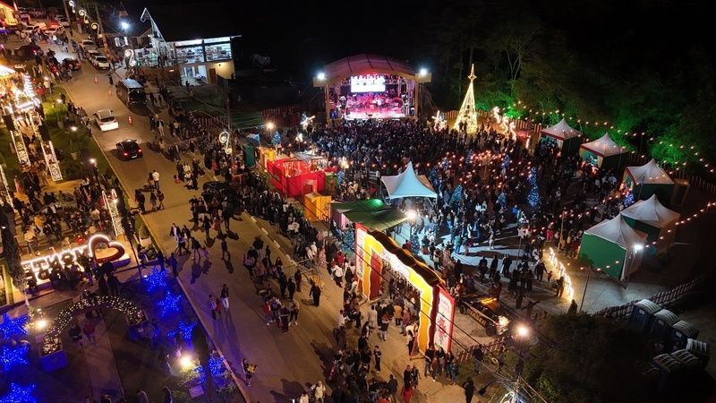 Com programação até 1º de fevereiro no Natal nas Montanhas, Monte Verde já tem calendário completo de eventos para 2026