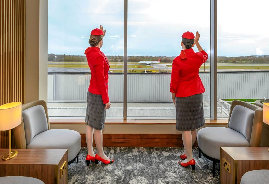 Turkish Airlines inaugura lounge em Edimburgo