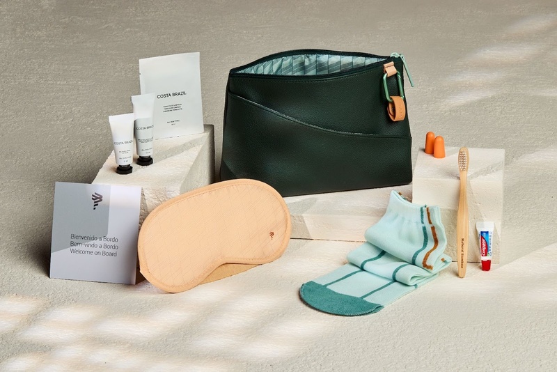 América do Sul inspira novos amenity kits da LATAM com cosméticos Costa Brazil