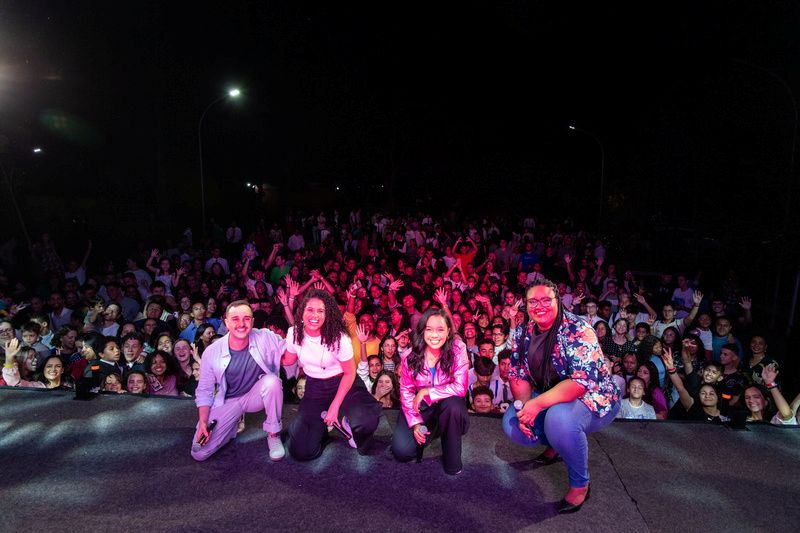 Concerto de Natal transforma a Vilazinha de Belém em palco cultural