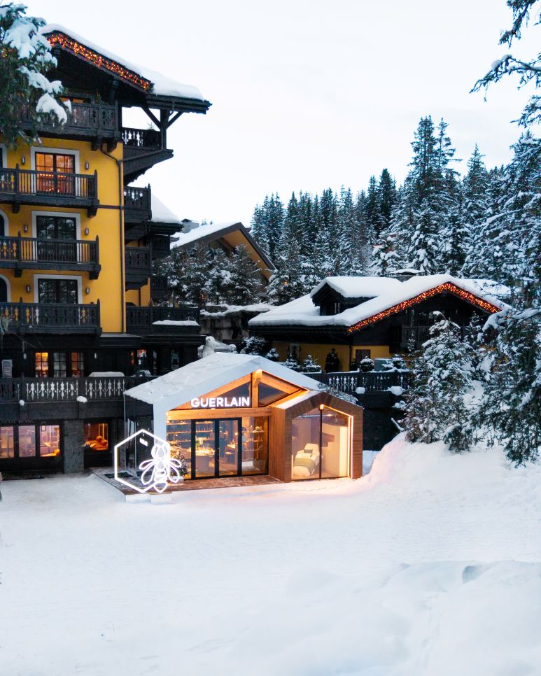 Cheval Blanc Courchevel e Guerlain: “La Ruche Hivernale”