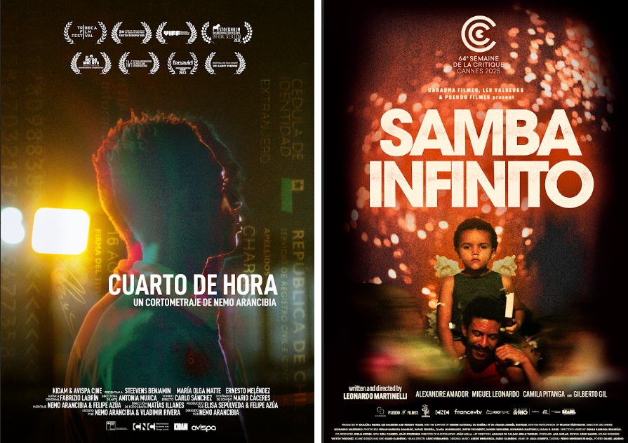 “Samba Infinito” do Brasil e “Cuarto de Hora” do Chile são os vencedores do LATAM Short Film Festival