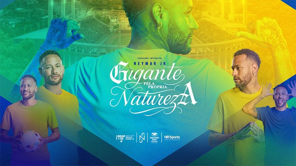 Neymar Jr por um dia: exposição na Mercado Livre Arena Pacaembu tem ações no campo inspiradas no craque
