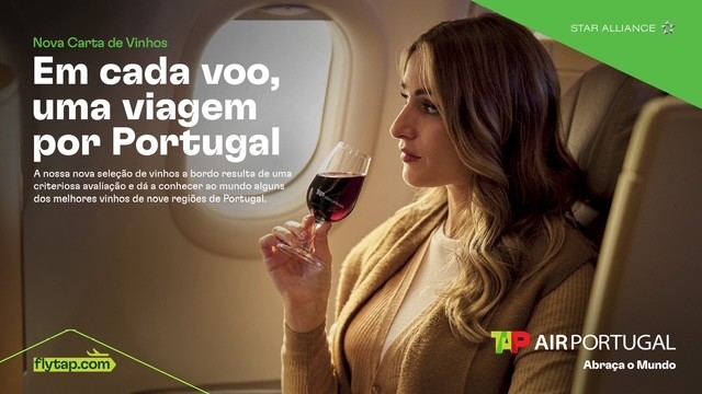 Apostando no enoturismo, Tap estreia nova carta de vinhos portugueses