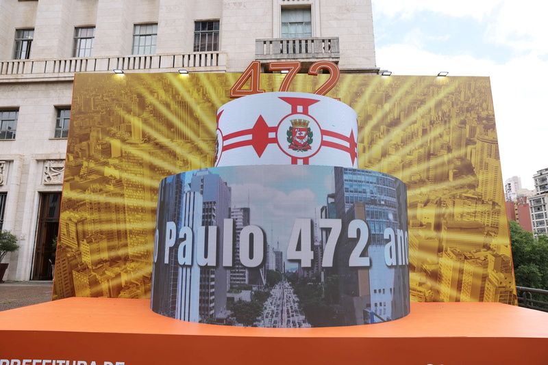 Programação do Aniversário de São Paulo tem ativações instagramáveis que promovem o futuro e homenageiam o passado da Cidade de São Paulo