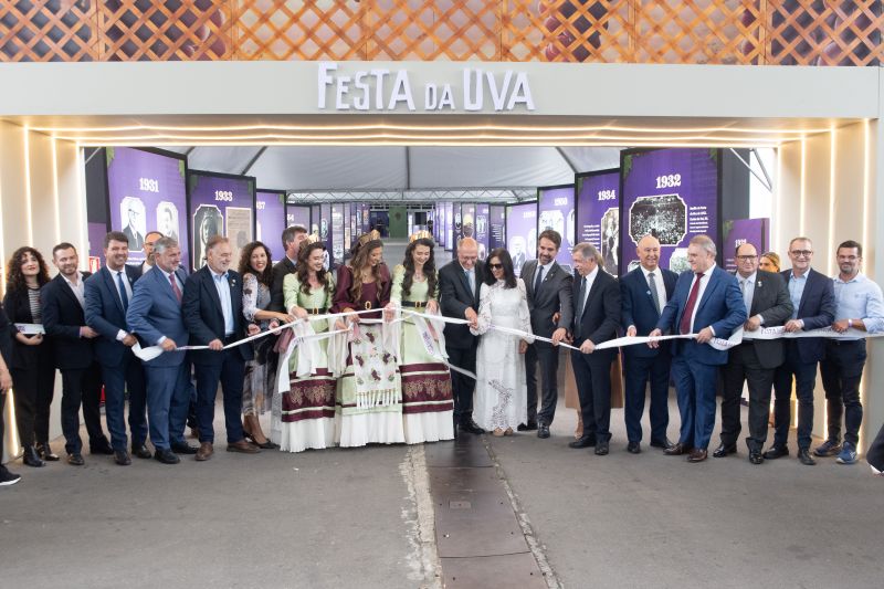 Festa da Uva 2026 inicia oficialmente em Caxias do Sul