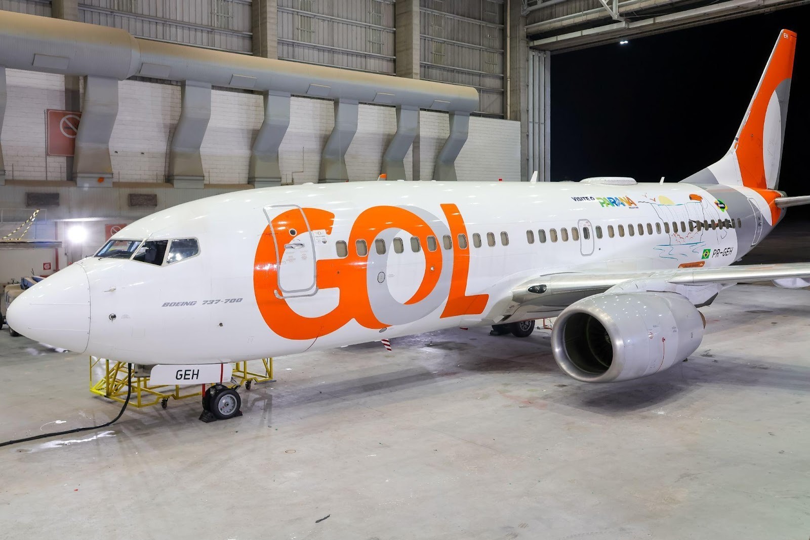 GOL destaca as Cataratas do Iguaçu em aeronave da iniciativa Conheça o Brasil: Voando