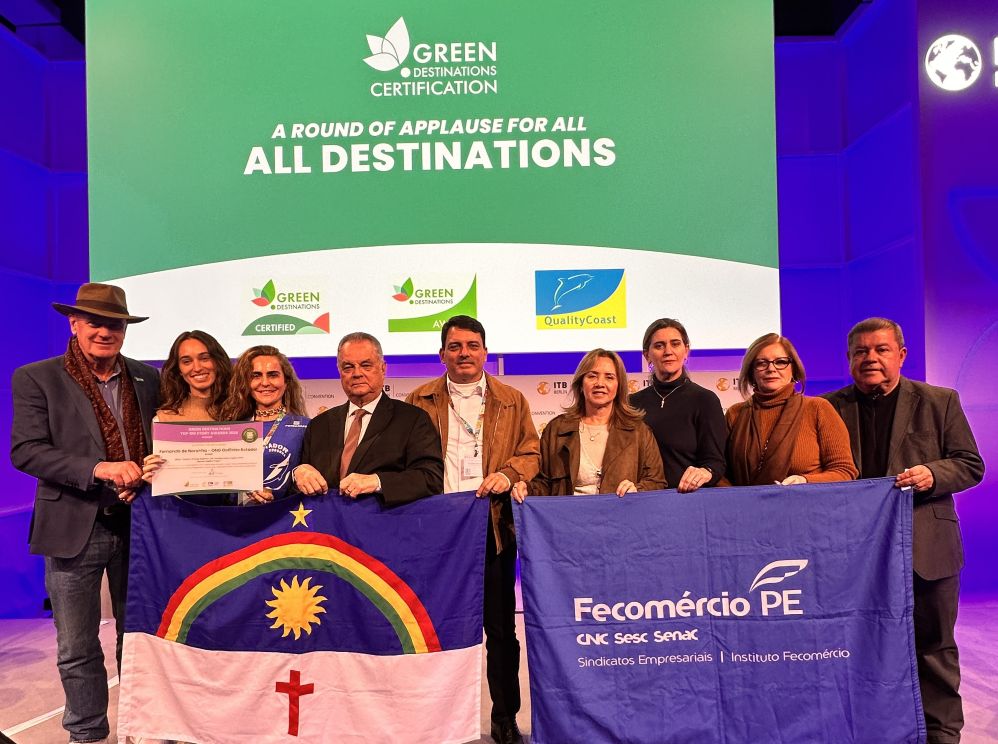 Projeto Golfinho Rotador vence prêmio internacional e coloca o Brasil no topo do turismo sustentável mundial