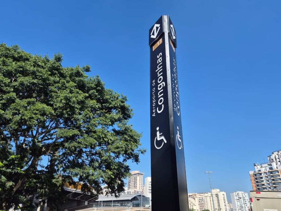 Aeroporto de Congonhas ganha estação de metrô da Linha 17-Ouro