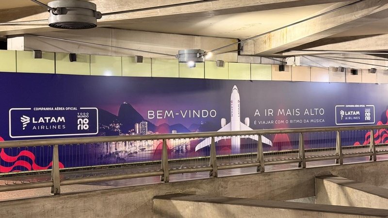 LATAM ativa patrocínio do “Todo Mundo no Rio 2026” com experiências que conectam viagem, música e cultura latina