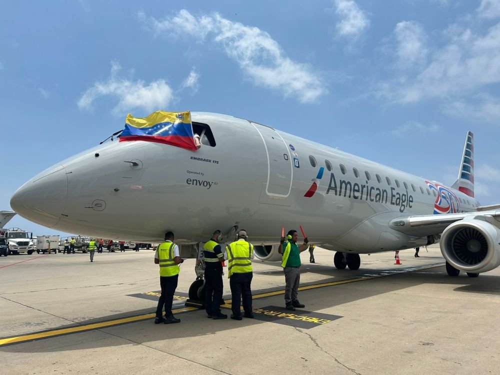 Reconectando a Venezuela: American Airlines retoma voos entre EUA e Caracas