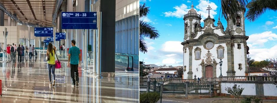 Governo de Minas anuncia rota entre o Aeroporto de Confins e São João del-Rei