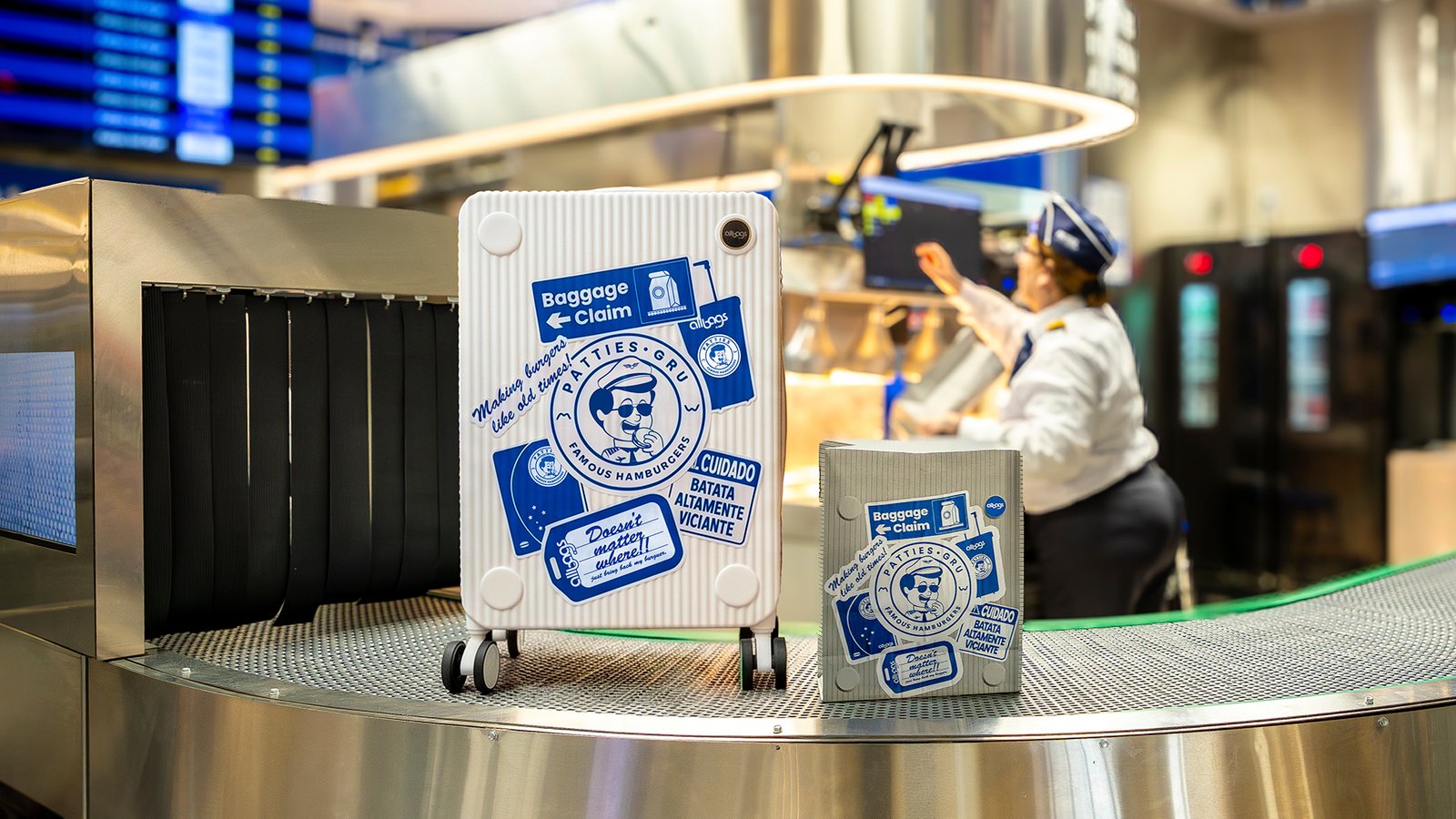 Patties e Allbags sorteiam malas personalizadas com vouchers, combos e kit viagem