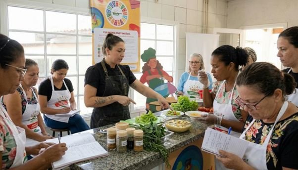 Projeto oferece mais de 1.200 vagas em oficinas gratuitas de culinária sustentável em Guarulhos 