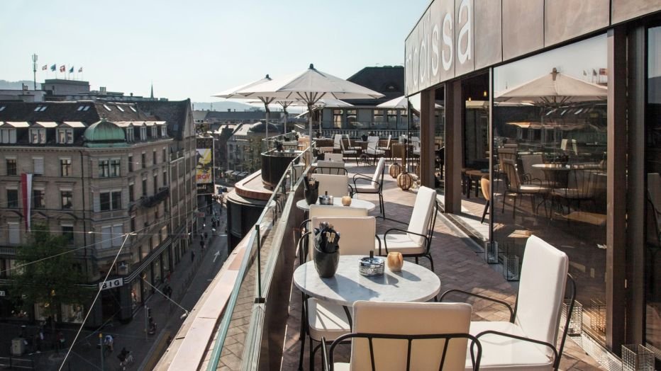Terraços na cobertura em Zurique