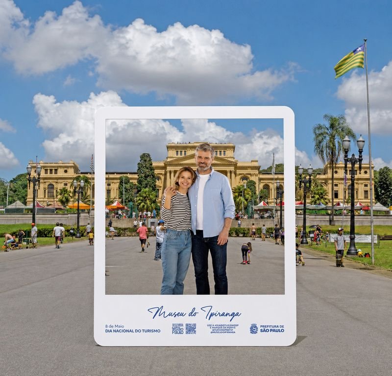 Prefeitura de São Paulo promove ativação instagramável no Dia Nacional do Turismo