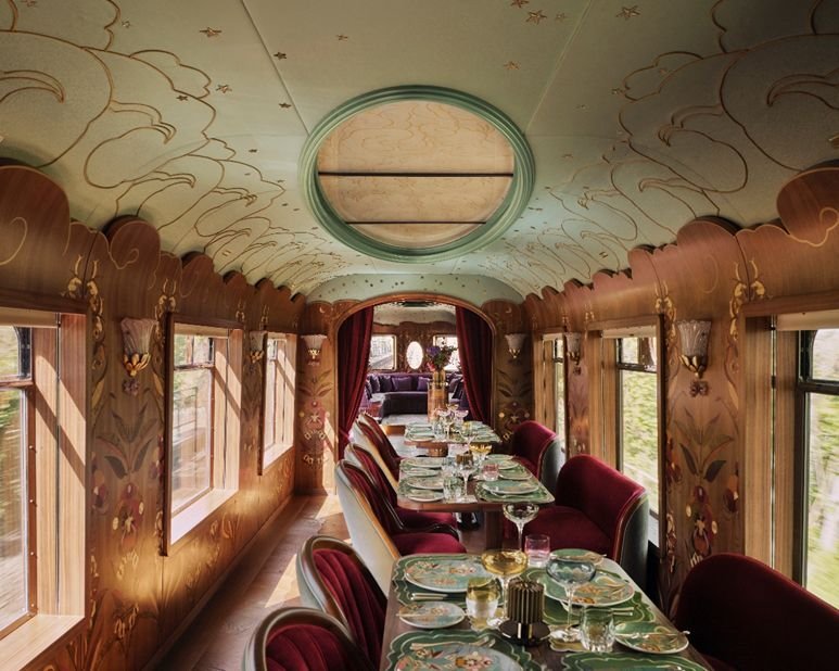British Pullman da Belmond Train revela imagens do novo vagão Celia