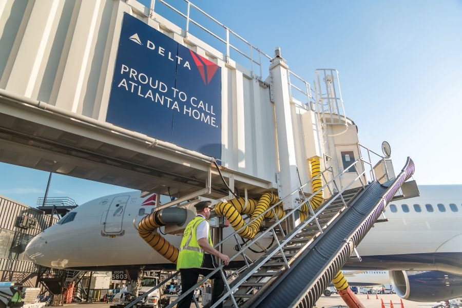 Aeroporto de Atlanta, principal hub da Delta, é novamente considerado o mais movimentado do mundo