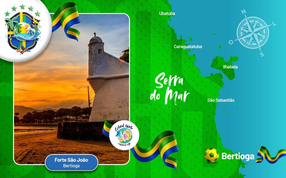 Em clima de Copa, Circuito Litoral Norte lança campanha e convoca turistas para conhecer a “seleção de atrações” da região