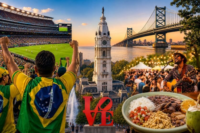 Futebol, Música e Celebração: A Experiência Suprema da Pensilvânia para os Fãs Brasileiros na Copa do Mundo 2026