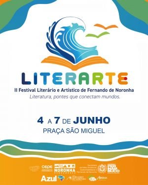 Fernando de Noronha realiza II Festival Literário Cultural e Artístico com foco em literatura, arte e sustentabilidade