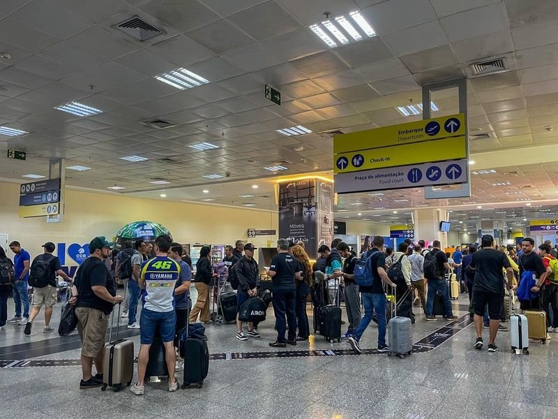 Aeroportos administrados pela Motiva esperam cerca de 500 mil passageiros durante feriado de Corpus Christi