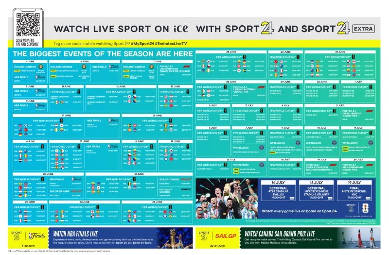 Passageiros da Emirates acompanham a Copa do Mundo da FIFA 26™ ao vivo nos céus