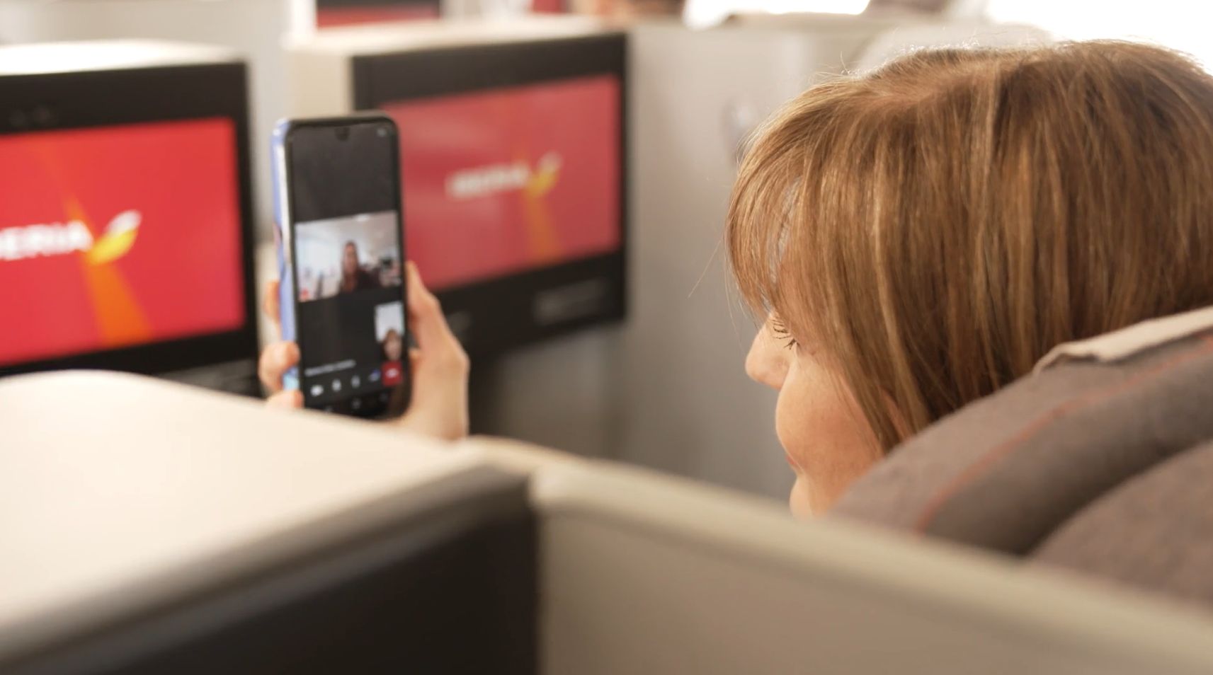 Decola o primeiro avião da Iberia com Wi-Fi gratuito de alta velocidade da Starlink