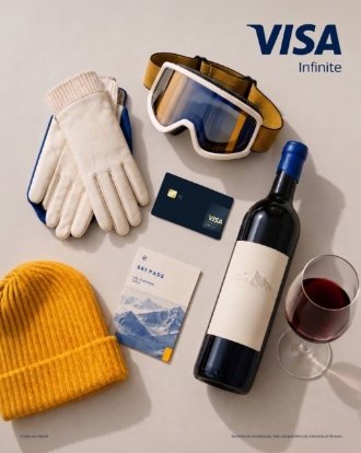Visa lança campanha de benefícios especiais para destinos de neve na América do Sul