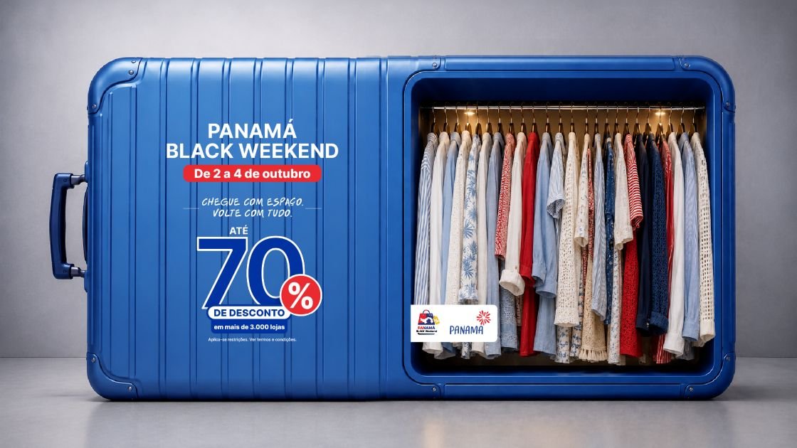 Panamá Black Weekend 2026 retorna com uma experiência internacional de compras e turismo para os turistas brasileiros