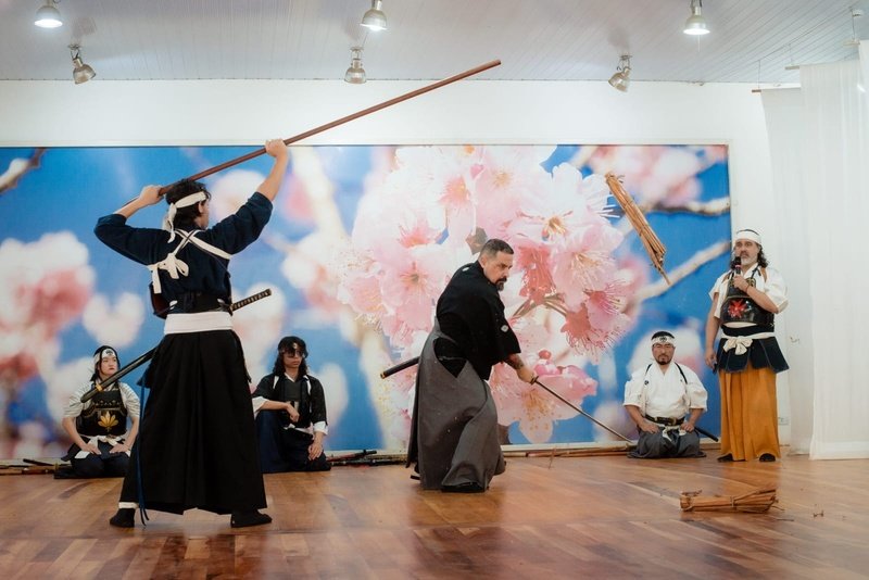 Entre cerejeiras e espadas, Samurai Matsuri celebra a cultura japonesa em Campos do Jordão